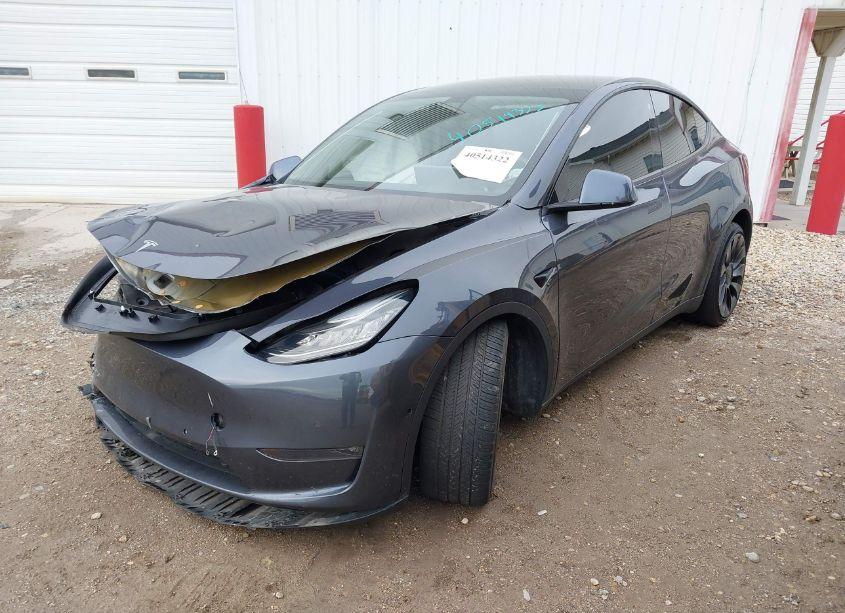 Photo 2 of 2020 Tesla Model Y LONG RANGE DUAL MOTOR ALL-WHEEL DRIVE/PERFORMANCE DUAL MOTOR ALL-WHEEL DRIVE (VIN 5YJYGDEF3LF046804)