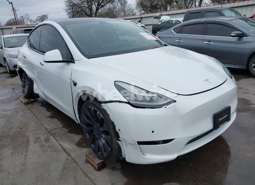2020 Tesla Model Y LONG RANGE DUAL MOTOR ALL-WHEEL DRIVE/PERFORMANCE DUAL MOTOR ALL-WHEEL DRIVE (VIN 5YJYGDEF4LF028053) main photo