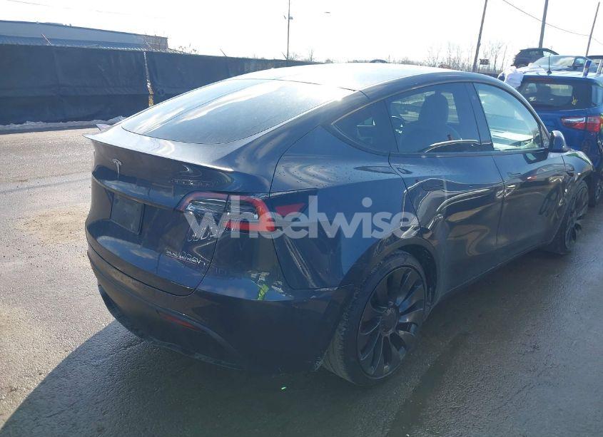 Photo 4 of 2020 Tesla Model Y LONG RANGE DUAL MOTOR ALL-WHEEL DRIVE/PERFORMANCE DUAL MOTOR ALL-WHEEL DRIVE (VIN 5YJYGDEF5LF042124)