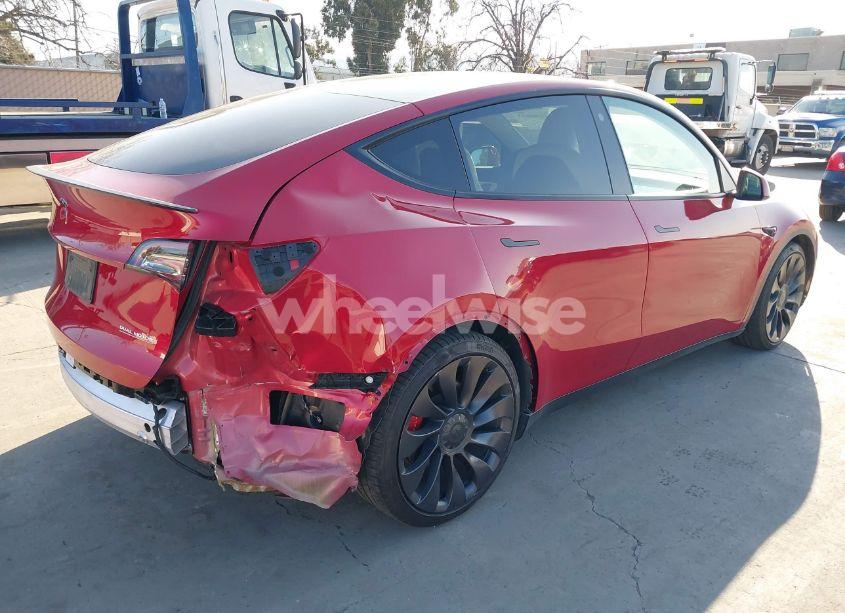 Photo 4 of 2021 Tesla Model Y PERFORMANCE DUAL MOTOR ALL-WHEEL DRIVE (VIN 5YJYGDEF5MF211592)