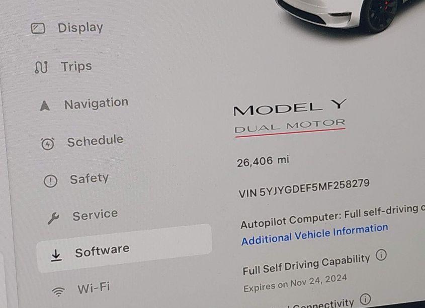 Photo 14 of 2021 Tesla Model Y PERFORMANCE DUAL MOTOR ALL-WHEEL DRIVE (VIN 5YJYGDEF5MF258279)