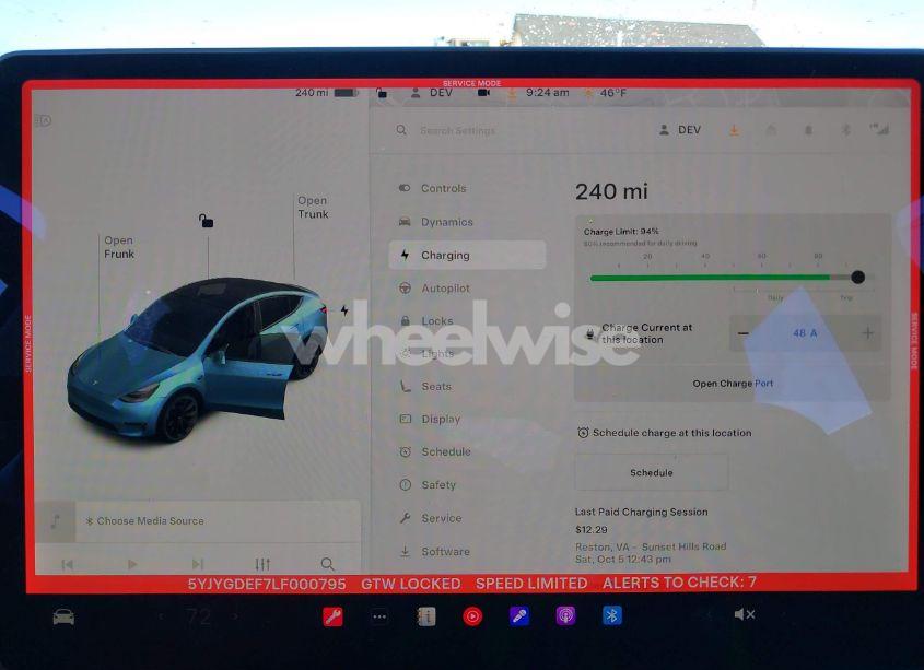 Photo 18 of 2020 Tesla Model Y LONG RANGE DUAL MOTOR ALL-WHEEL DRIVE/PERFORMANCE DUAL MOTOR ALL-WHEEL DRIVE (VIN 5YJYGDEF7LF000795)