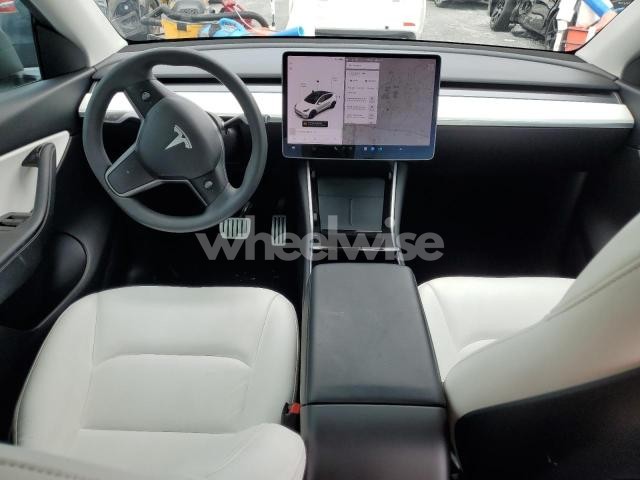 Photo 8 of 2021 TESLA MODEL Y (VIN 5YJYGDEF7MF089057)