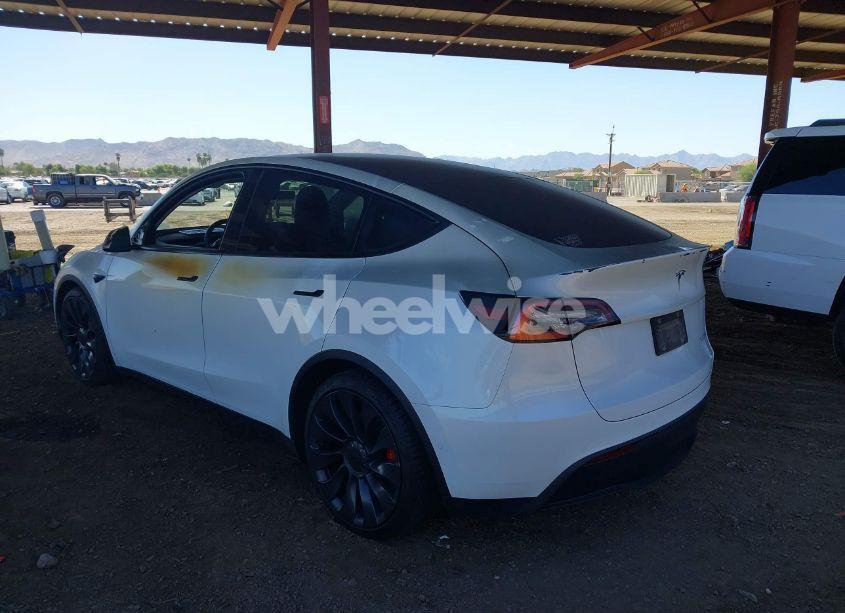 Photo 3 of 2021 Tesla Model Y PERFORMANCE DUAL MOTOR ALL-WHEEL DRIVE (VIN 5YJYGDEF7MF098583)
