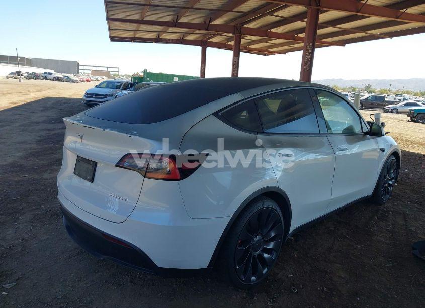 Photo 4 of 2021 Tesla Model Y PERFORMANCE DUAL MOTOR ALL-WHEEL DRIVE (VIN 5YJYGDEF7MF098583)