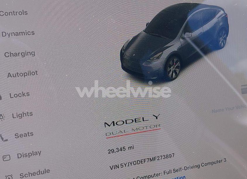 Photo 14 of 2021 Tesla Model Y PERFORMANCE DUAL MOTOR ALL-WHEEL DRIVE (VIN 5YJYGDEF7MF273897)