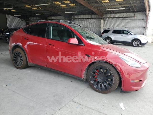 Photo 7 of 2020 TESLA MODEL Y (VIN 5YJYGDEF8LF027987)