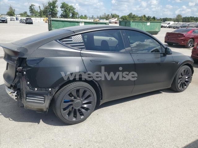 Photo 7 of 2021 TESLA MODEL Y (VIN 5YJYGDEF8MF258793)