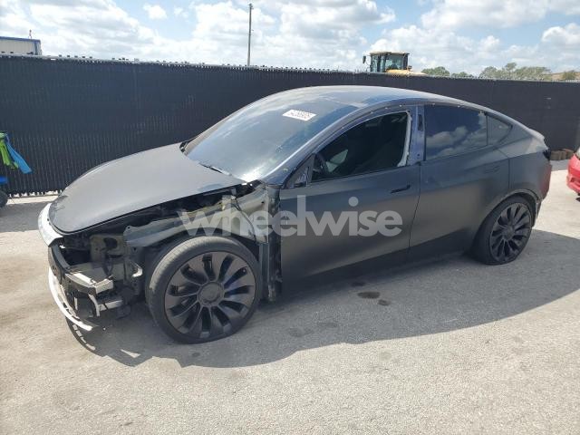 Photo 8 of 2021 TESLA MODEL Y (VIN 5YJYGDEF8MF258793)