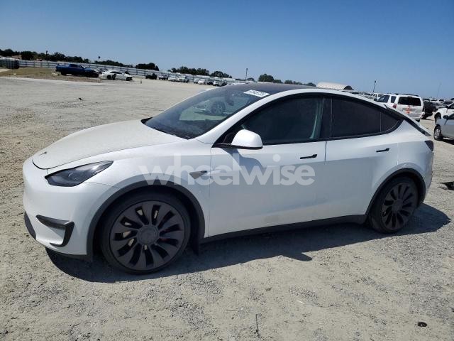 Photo 8 of 2021 TESLA MODEL Y (VIN 5YJYGDEF9MF277739)