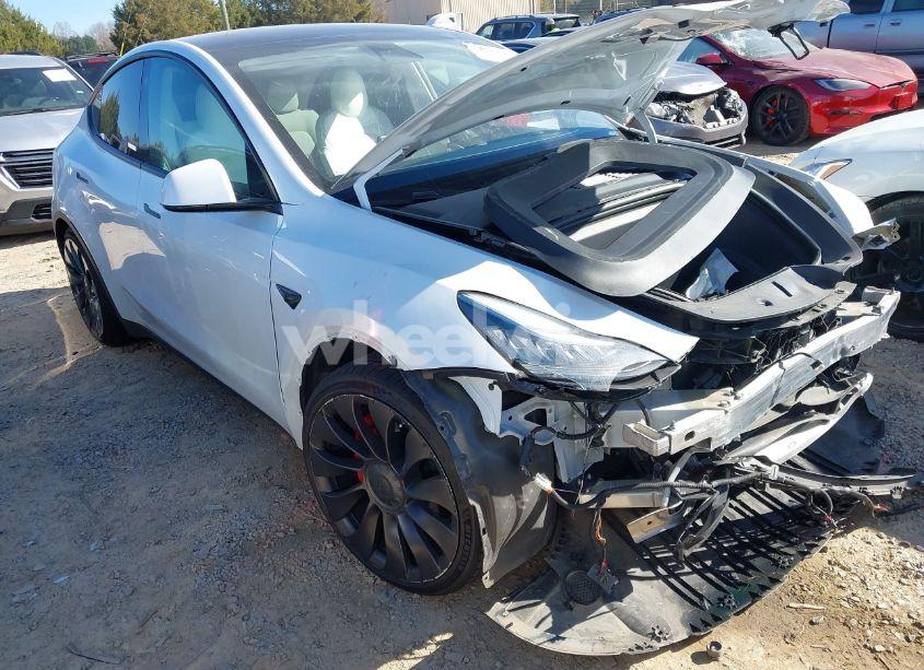 2020 Tesla Model Y LONG RANGE DUAL MOTOR ALL-WHEEL DRIVE/PERFORMANCE DUAL MOTOR ALL-WHEEL DRIVE (VIN 5YJYGDEFXLF011614) main photo