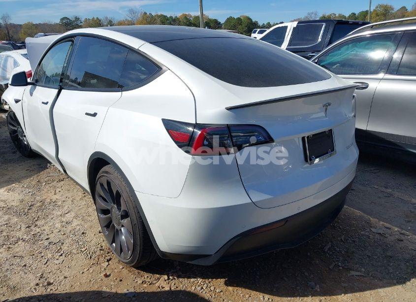 Photo 3 of 2020 Tesla Model Y LONG RANGE DUAL MOTOR ALL-WHEEL DRIVE/PERFORMANCE DUAL MOTOR ALL-WHEEL DRIVE (VIN 5YJYGDEFXLF011614)