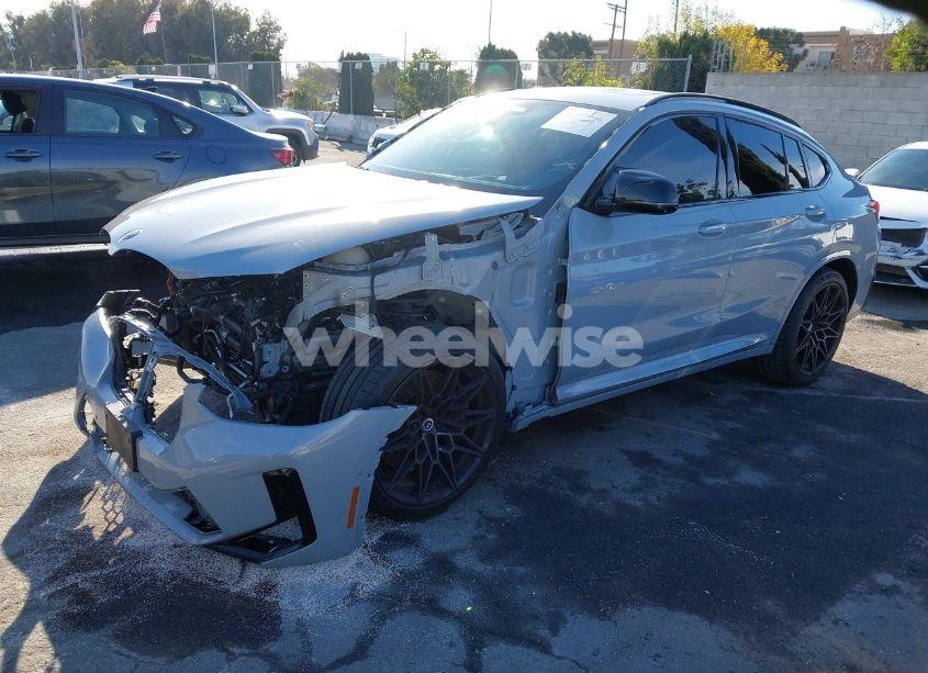 Photo 2 of 2023 Bmw X4 M (VIN 5YM23EC0XP9P23425)