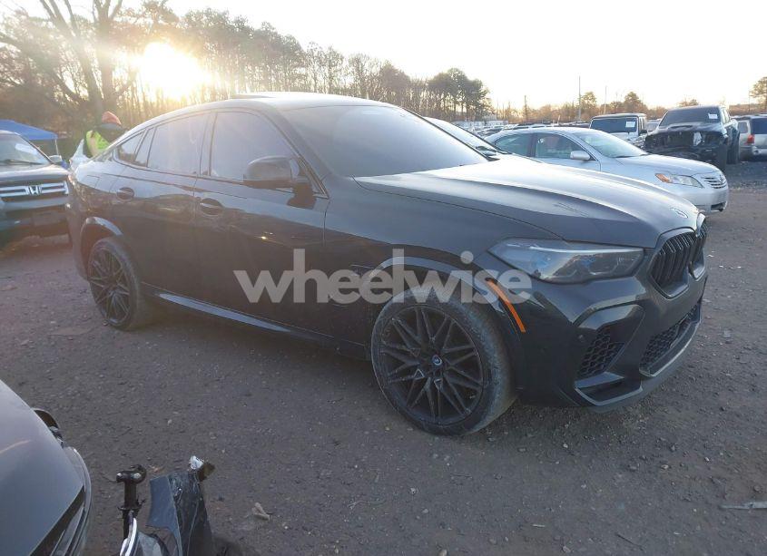 2022 Bmw X6 M (VIN 5YMCY0C00N9M74543) main photo