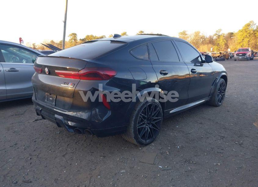 Photo 4 of 2022 Bmw X6 M (VIN 5YMCY0C00N9M74543)
