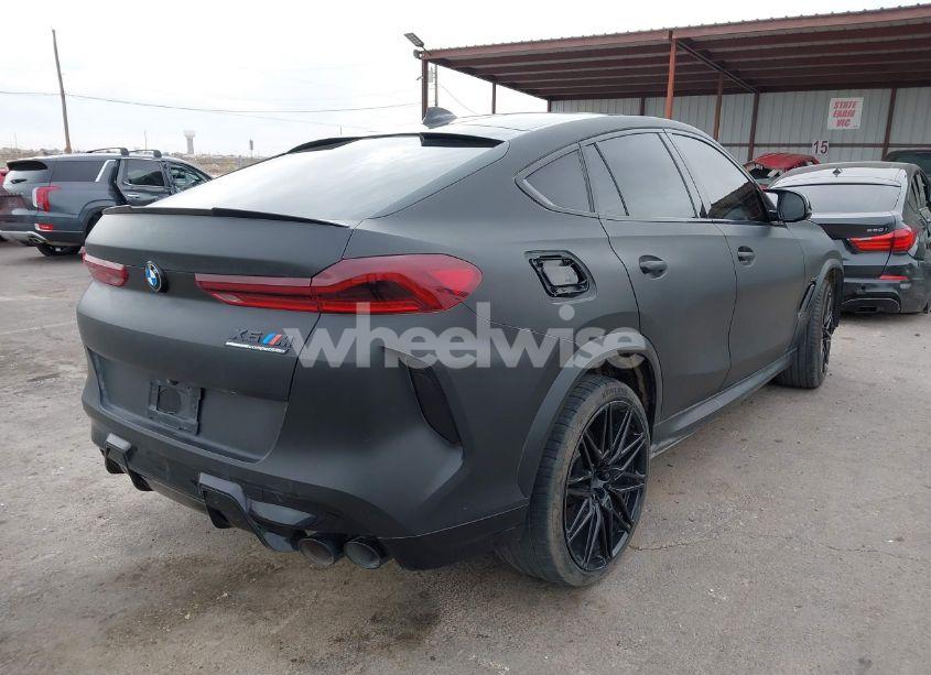 Photo 4 of 2021 Bmw X6 M (VIN 5YMCY0C01M9F58498)