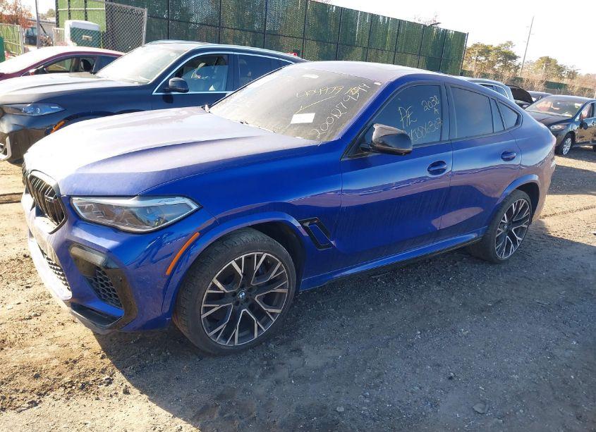 Photo 2 of 2020 Bmw X6 M COMPETITION (VIN 5YMCY0C07L9B94327)