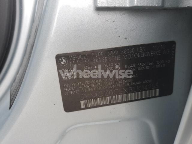 Photo 7 of 2011 BMW X6 M (VIN 5YMGZ0C5XBLK14255)