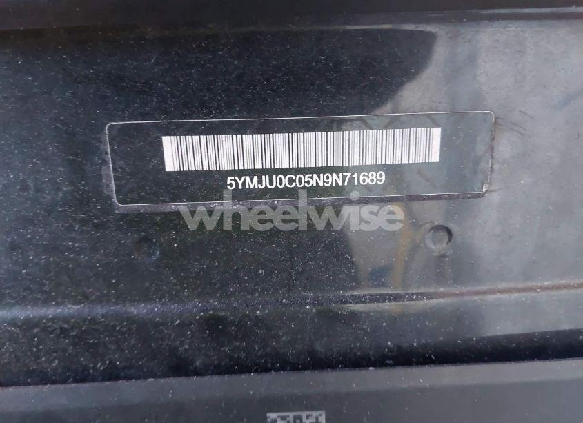 Photo 18 of 2022 Bmw X5 M (VIN 5YMJU0C06N9L14251)