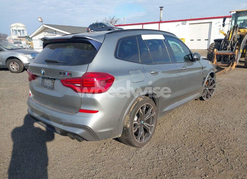 Photo 4 of 2020 Bmw X3 M COMPETITION (VIN 5YMTS0C02LLA57865)