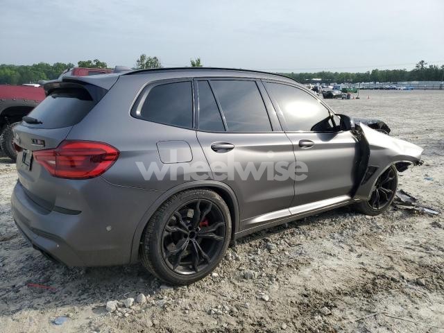 Photo 5 of 2020 BMW X3 M COMPETITION (VIN 5YMTS0C06L9B76211)