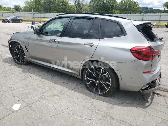Photo 10 of 2021 BMW X3 M COMPETITION (VIN 5YMTS0C06M9G84583)