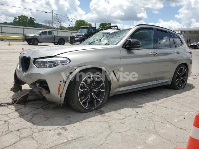 Photo 2 of 2021 BMW X3 M COMPETITION (VIN 5YMTS0C06M9G84583)