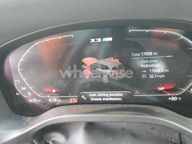 Photo 6 of 2021 BMW X3 M COMPETITION (VIN 5YMTS0C06M9G84583)