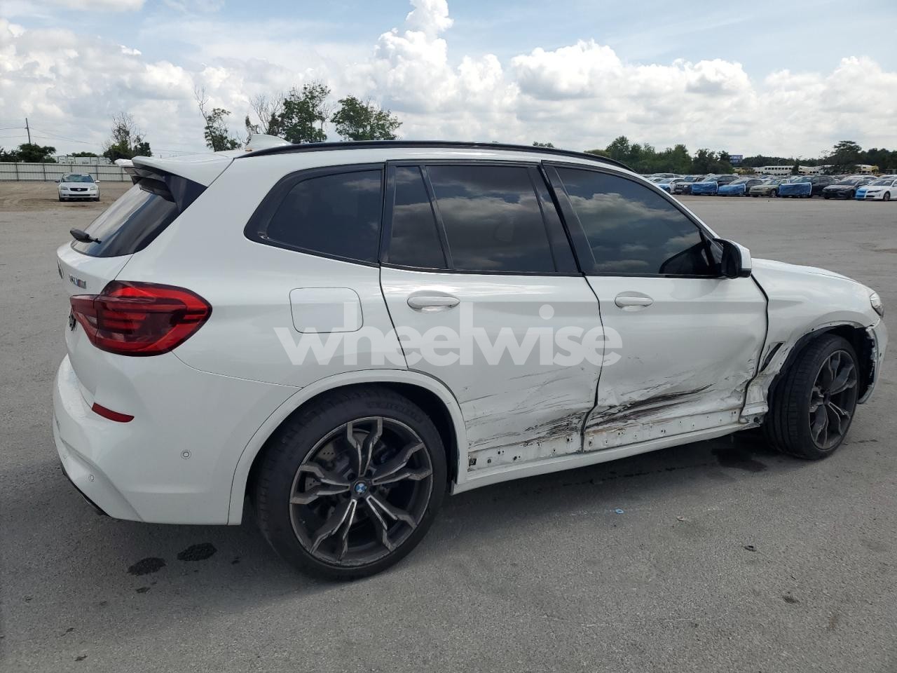 Photo 3 of 2020 BMW X3 M COMPETITION (VIN 5YMTS0C07LLT10627)