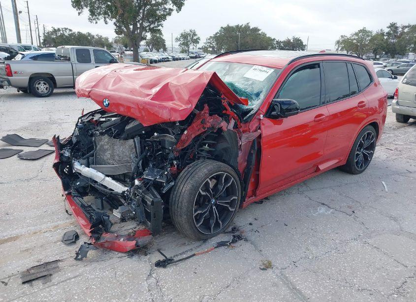 Photo 2 of 2020 Bmw X3 M COMPETITION (VIN 5YMTS0C08L9B70233)