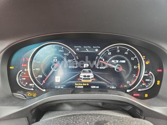 Photo 6 of 2020 BMW X3 M COMPETITION (VIN 5YMTS0C09LLT10631)