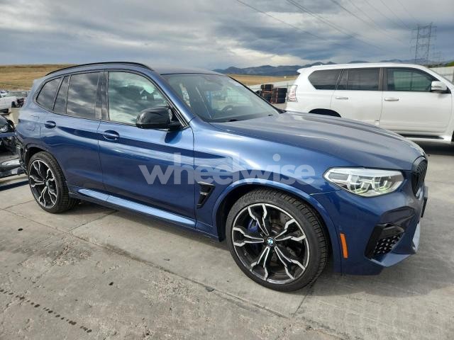 Photo 8 of 2020 BMW X3 M COMPETITION (VIN 5YMTS0C09LLT10631)
