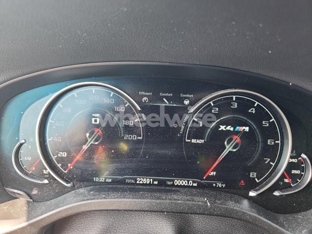 Photo 10 of 2020 BMW X4 M COMPETITION (VIN 5YMUJ0C07LLA99861)