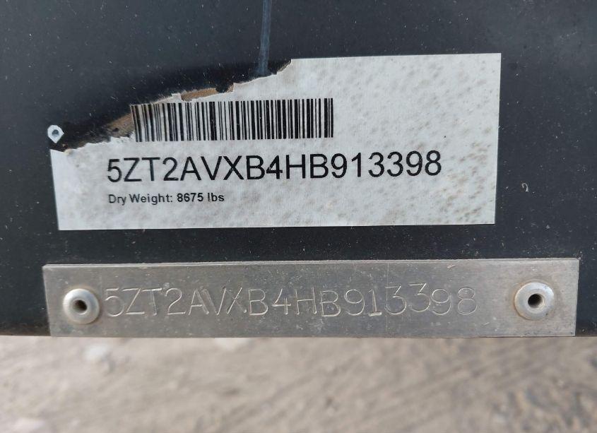 Photo 9 of 2017 Avenger Travel TRLR (VIN 5ZT2AVXB4HB913398)