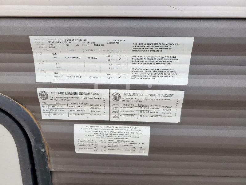 Photo 7 of 2020 COACH CATALINA (VIN 5ZT2CARB6LU035762)