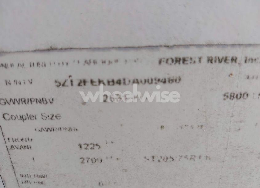 Photo 9 of 2013 Freedom Express TRAVEL TRLR (VIN 5ZT2FEKB4DA009480)