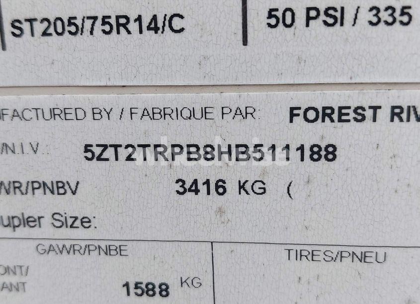 Photo 9 of 2017 Tracer Other (VIN 5ZT2TRPB8HB511188)