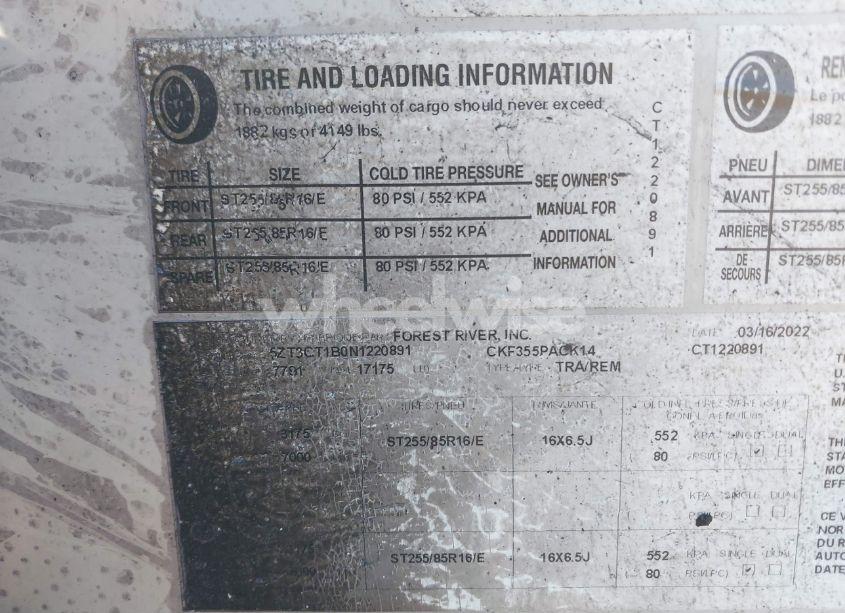 Photo 9 of 2022 Cherokee Other N/A (VIN 5ZT3CT1B0N1220891)