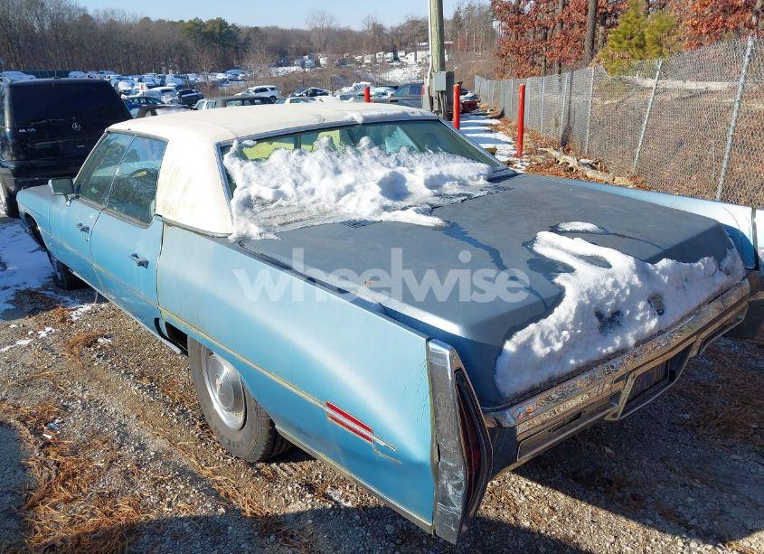 Photo 3 of 1971 Cadilac (VIN 683491Q138552)