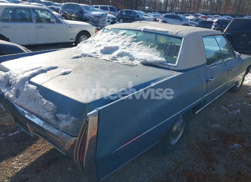 Photo 4 of 1971 Cadilac (VIN 683491Q138552)