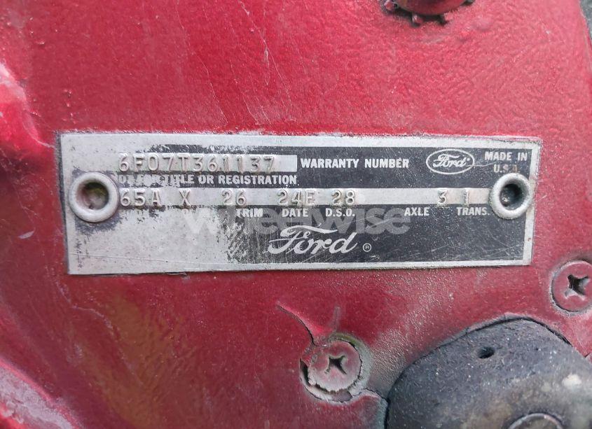 Photo 9 of 1966 Ford Mustang (VIN 6F07T361137)