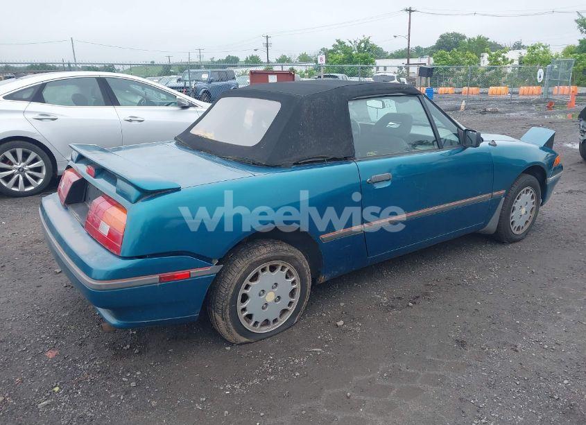 Photo 4 of 1992 Mercury Capri N/A (VIN 6MPCT01Z0N8607163)