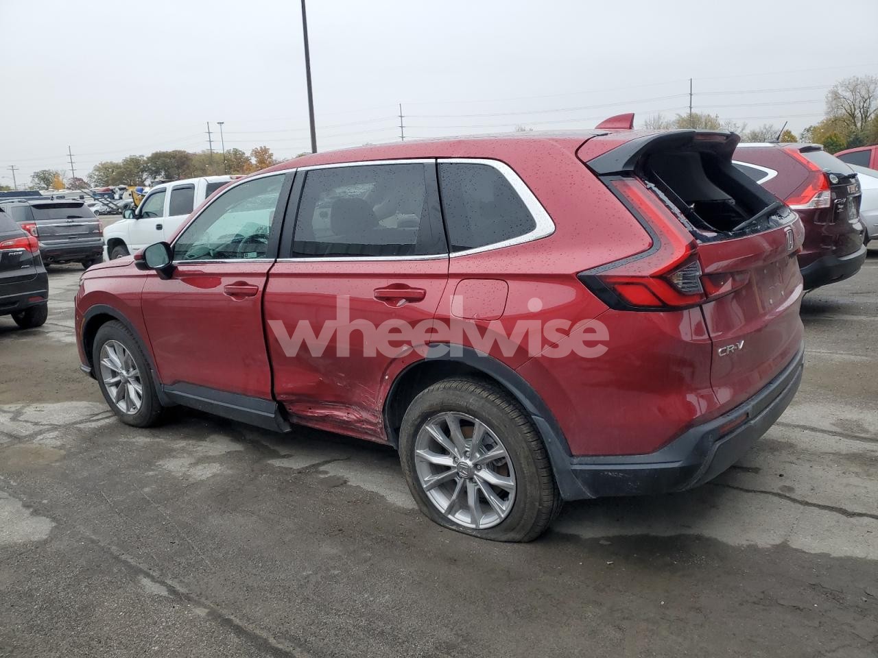 Photo 2 of 2024 HONDA CR-V EXL N/A (VIN 7FARS4H7XRE000861)