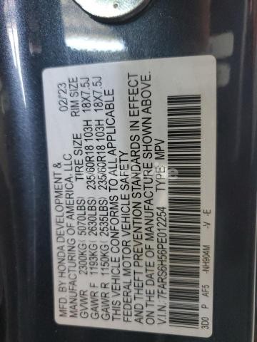 Photo 2 of 2023 HONDA CR-V SPORT (VIN 7FARS6H56PE012254)