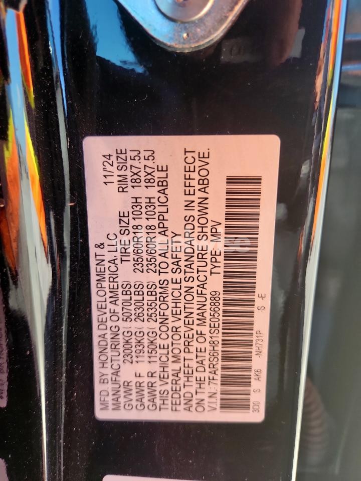 Photo 13 of 2025 HONDA CR-V SPORT-L (VIN 7FARS6H81SE056889)