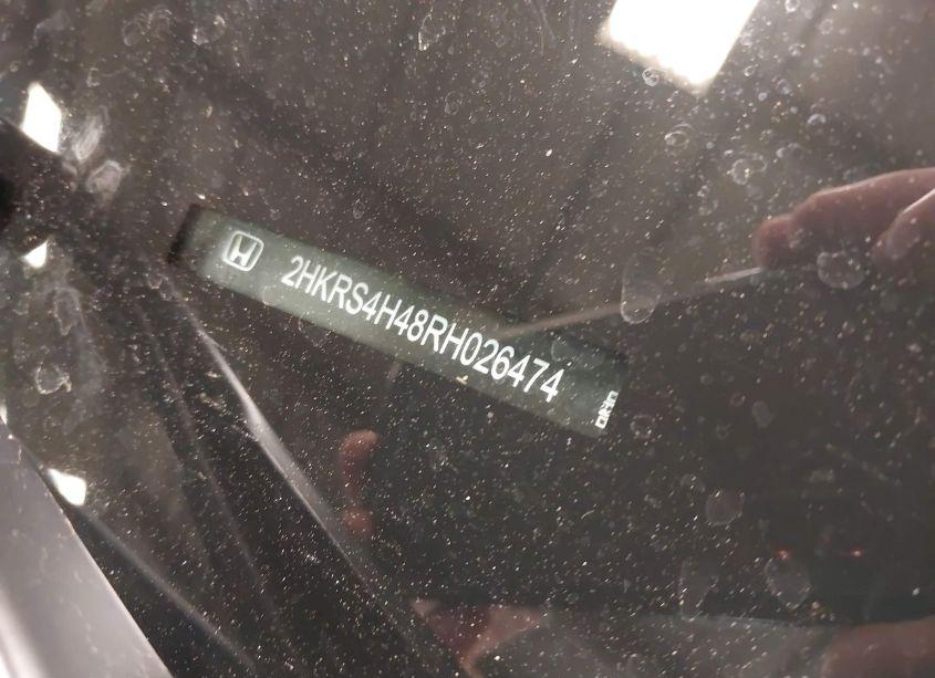 Photo 6 of 2024 Honda Cr-v HYBRID SPORT-L (VIN 7FARS6H82RE027119)