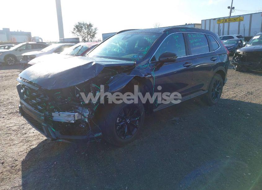 Photo 2 of 2025 Honda Cr-v HYBRID SPORT-L (VIN 7FARS6H89SE015233)