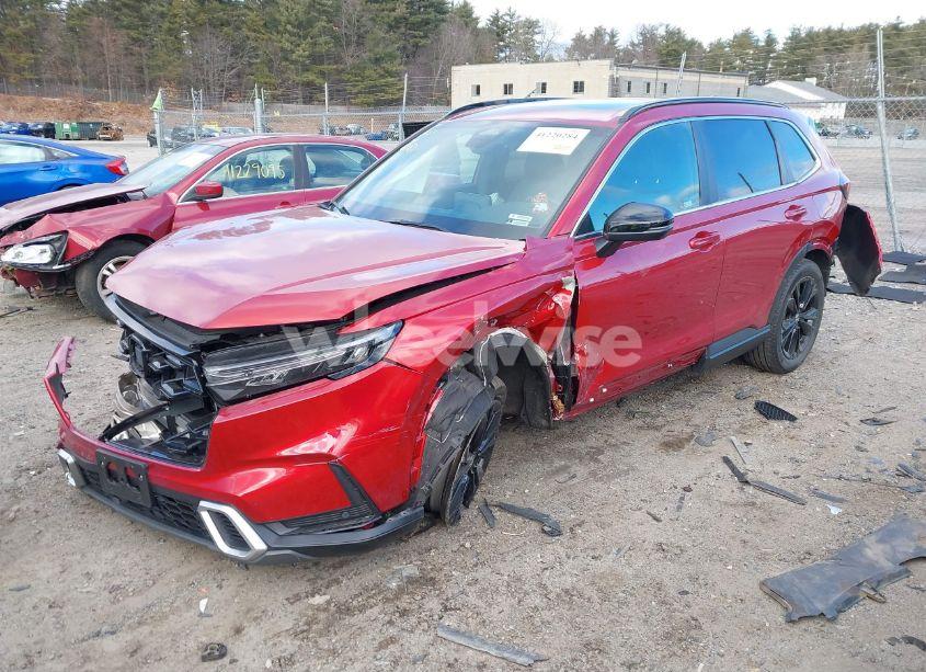 Photo 2 of 2024 Honda Cr-v HYBRID SPORT TOURING (VIN 7FARS6H96RE046409)