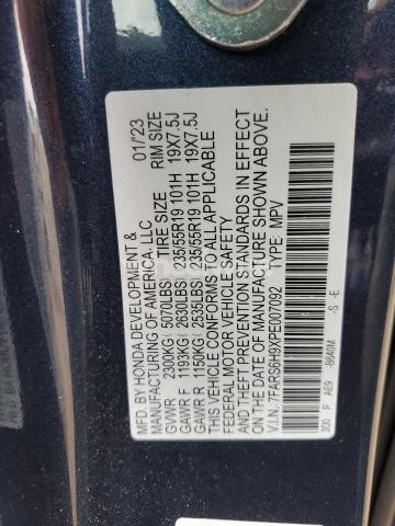 Photo 5 of 2023 HONDA CR-V SPORT TOURING (VIN 7FARS6H9XPE007092)