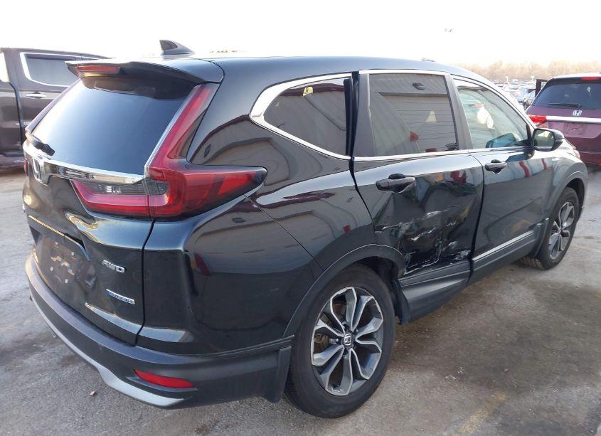 Photo 6 of 2021 Honda Cr-v HYBRID EX (VIN 7FART6H52ME010669)